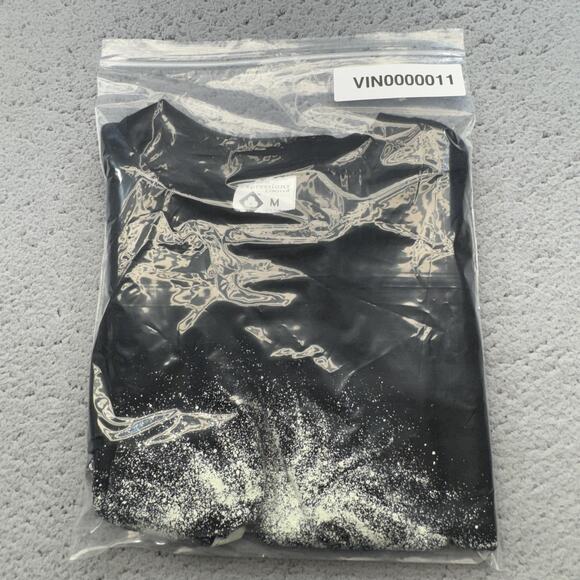 Vintage Scientist Portrait Shirt Mens Medium Black Space Graphic Quote 1993 90s - Picture 10 of 10